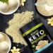 Nature Fuel Keto Meal Replacement Powder - Gluten Free with Coconut Oil MCTs and Grass-Fed Butter - Creamy Vanilla Milkshake - 14 Servings - 17.1 Fl Oz - Buy Online on GoSupps.com