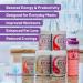 Women's BCAA Powder Preworkout - Sweetened Naturally with Stevia, Erythritol & Monk Fruit - 40 Servings + Free Recipe Guide (Cherry Lime) - Buy Online on GoSupps.com