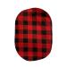 Ostomy Bag Cover Red Buffalo Check 3.25 inch opening