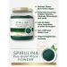 Spirulina Powder 2.2 lbs for Smoothies | Blue Green Algae | Vegan, Non-GMO, Gluten Free | 8g Spirulina per Serving | by Carlyle - Buy Online on GoSupps.com