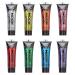Moon Glitter - Gel with classic fine glitter - 12ml - Set of 8 colours - Glitter face paint