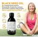 Organic Black Seed Oil Cold Pressed - 200ml High Strength 3X% - Certified Pure Virgin Oil - Omega 3 6 & 9 - Glass Bottle - by Inner Vitality - Buy Online on GoSupps.com