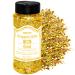 Hemoer Holographic Chunky Glitter gold 100g chunky sequins glitter craft glitter for resin face nail body handicrafts slime festival party art glitter powder for nail glitter golden