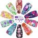 10 Pcs Cute Fabric Eye Patches for Adults - Flower Style, Left or Right Eye, Glasses Friendly - Buy Online on GoSupps.com