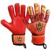 Keeperking goalkeeper gloves adult children youth with and without finger protection football gloves removable fingersave 4mm unisex several size and colors 8 red internal seam finger protection