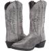 Laredo Men's Harding Waxed Leather Cowboy Boots - Grey (10.5 X-Wide) - Buy Online on GoSupps.com