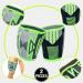 FEEL RECOVERY 2: Compression Thigh Bandage for Men & Women - Relieve Knee Quad & Groin Pain - Breathable Non-Slip S Green - Buy Online on GoSupps.com