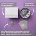 Healing Crystal Candle with Amethyst | 12oz Soy Wax Aromatherapy | Spiritual Meditation Gifts for Women - Buy Online on GoSupps.com