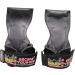 Lifting Grips Pro Weight Gloves - Heavy Duty Barbell Straps for Deadlifts, Gymnastics - Neoprene Padded - Adjustable Wrist Wrap - Black Rubber - Medium Size - Buy Online on GoSupps.com