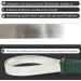 Horse Welding Knife - Dual Function Metal Curry Comb for Grooming, Dark Green Handle - Buy Online on GoSupps.com