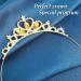 Sibba Princess Tiara Crown Headpieces Hair Hoop Tiara Gems Rhinestone Tiara Head Crown Headband for Girls Wedding Prom Party Costume Christmas Gifts(Gold) - Buy Online on GoSupps.com