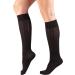 Truform Women's 15-20 mmHg Compression Dress Socks, Black Cable Knit, X-Large, 2 Pack - Buy Online on GoSupps.com