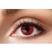 Eyecatcher 84115141.979 - Colored contact lenses 1 pair for 12 months red carnival Mardi Gras Halloween
