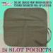 U.S. Art Supply Deluxe Brush Holder & Organizer Roll-Up Case Bag - 24 Slot Pockets Carry Pouch for Acrylic, Oil, Watercolor Paintbrushes - Buy Online on GoSupps.com
