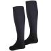 NuVein Compression Socks for Men | 15-20 mmHg Knee High Support Padded Cushion Foot Large Black - Enhance Comfort & Relief - Buy Online on GoSupps.com