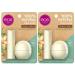 EOS 100% Natural Shea Lip Balm Vanilla Bean 2 Pack - Hydrating & Nourishing Lip Care (0.39 oz each) - Buy Online on GoSupps.com