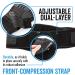 Lumbar Support Back Brace for Men and Women | Regular Size 28-50 | Adjustable Compression for Pain Relief - Buy Online on GoSupps.com