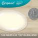 Compeed Advanced Blister Care Cushions 10 Count Medium Pads - 1 Pack - Heel Blister Patches - Foot Blister Prevention and Treatment - Hydrocolloid Waterproof Bandages - Buy Online on GoSupps.com