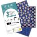 Shop D as De Los Muertos Microfiber Cleaning Cloths - Pack of 2 for Glasses | 20x20cm - Buy Online on GoSupps.com
