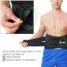 NeoTech Care Adjustable Compression Wide Back Brace Lumbar Support Belt - Size L (Charcoal) | Best Support for Lumbar Pain Relief - Buy Online on GoSupps.com