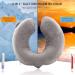 Shop Kufl Neck Heat Bottle - Large 1.5L Gray Heat Pillow with Fleece Cover for Neck Shoulder & Back Relief - International Shipping Available - Buy Online on GoSupps.com