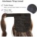 18" SEGO Ponytail Extension Human Hair 100% Real Remy Curly Wavy #4/27 Medium Brown&Dark Blonde Wrap Around One Piece Clip in Hairpieces for Women Body Wave (90g) - Buy Online on GoSupps.com