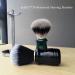 Je&Co 21mm Synthetic Shaving Brush with Resin Handle - Dense Knot - Black - Buy Online on GoSupps.com