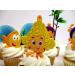 Bubble Guppies Birthday Cake Cupcake Topper Set Featuring Characters from Bubble Guppies and Themed Decorative Accessories - Buy Online on GoSupps.com
