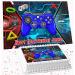 GAMING PARTY BIRTHDAY PERSONALISED ICING EDIBLE COSTCO CAKE TOPPER R1-3203