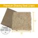 Windy Ridge Co. Chicken Nesting Pads - 10 Pack - USA Made Aspen Excelsior Bedding Liners | 13 x 13 - Buy Online on GoSupps.com