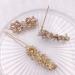 3PCS Rhinestone Flower Mini Barrette Hair Clips for Thin Hair Women - Buy Online on GoSupps.com