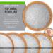 SaltWorks Ultra Epsom Bath Salt - Unscented Medium Grain, 5lbs | Relax & Rejuvenate - Buy Online on GoSupps.com