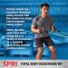 SPRI Resistance Band Kit - Interchangeable Tubes for Full Body Toning | 5 Bands Ankle/Wrist Straps Door Anchor & Guide - International Shipping Available - Buy Online on GoSupps.com