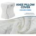 ComfiLife Knee Pillow Replacement Cover - Cooling Fabric - 10 x 8 x 6.3 - Buy Online on GoSupps.com