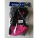BUSSE Fly Mask with Fringes - Pink/Black Pony Size | Premium Fly Cover for Horses | Shop Internationally - Buy Online on GoSupps.com