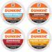 Dunkin' Mixed Flavor Coffee Variety Pack, 60 Keurig K-Cup Pods Flavor Variety Pack 10 Count (Pack of 6)