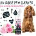 BUGALUGS Dog Paw Cleaner No Rinse Foam Cat & Dog shampoo with Silicone Brush Head waterless grooming products. Travel friendly paw cleaner for dogs defeat muddy paws on the go (Baby Fresh) - Buy Online on GoSupps.com