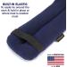 SunnyBay Microwavable Neck Heating Pad - Hands-Free Wrap & Pillow for Neck and Shoulders - Navy Regular Navy - Buy Online on GoSupps.com
