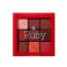Ruby Kisses Eye Shadow Palette  9 Shadows (1 PACK  Ruby) 1 Count (Pack of 1) Ruby