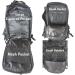Military Tactical Backpack 50L with 2 Detachable Packs | Army Assault Pack | Fieldline Molle Bag | Black Polyester Tactical Bag - Buy Online on GoSupps.com
