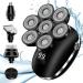 Bald Head Shavers for Men 7D Wet/Dry LED Display Men's Head Shaver Waterproof Mens Beard Razor