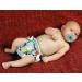 Petit Lulu Newborn Cloth Diaper (2-6kg) - Organic Bamboo Reusable No Polyester Fluffy Design - Buy Online on GoSupps.com