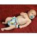 Petit Lulu Newborn Cloth Diaper (2-6kg) | Organic Bamboo & Push Buttons | Fluffy Reusable Diapers | No Polyester - Eco-Friendly Baby Care - Buy Online on GoSupps.com