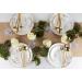 Modern Luxury Gold Disposable Plastic Cutlery Set - 40 Count, Service for 8 - Buy Online on GoSupps.com