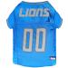 NFL Detroit Loins Dog Jersey, Size: X-Large. Best Football Jersey Costume for Dogs & Cats. Licensed Jersey Shirt.