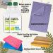 Eco Dish Washing Bundle With Ecover Washing Up Liquid Lemon and Aloe Vera 2 x 450ml Swedish Dishcloth x 2 Biodegradable Scourer x 2 and Plastic Free Kitchen Sponge x 2 - Buy Online on GoSupps.com