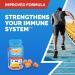 Emergen-C Immune+ Triple Action Immune Support Gummies BetaVia (R) 1000mg Vitamin C B Vitamins Vitamin D and Antioxidants Super Orange - 45 Count - Buy Online on GoSupps.com