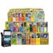 Lightning Card Collection Box Bundle Includes and Compatible with 50 Pokemon Cards