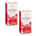 Ronnefeldt Teavelope - Lot de 2 sachets de th aux baies rouges - Th aux fruits aromatis s - 2 x 25 x 2 5 g