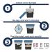 Prime Screen 16 Panel Drug Test Cup Kit - 5 Pack - CDOA-9165EFTK - Buy Online on GoSupps.com